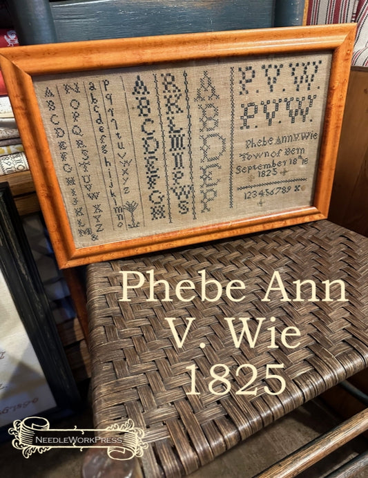 Phebe Ann V. Wie Sampler