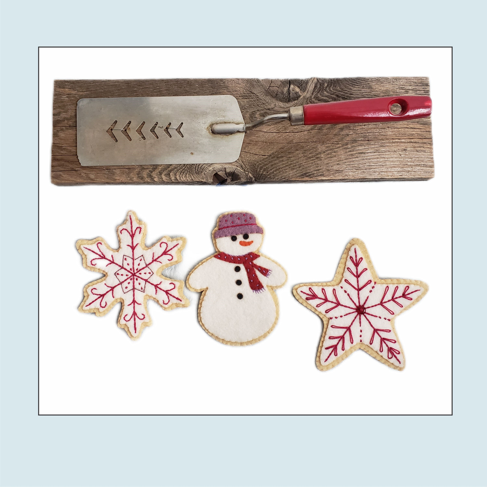 Sugar Cookies wool applique kit