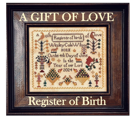 A Gift of Love (Birth Register and More)