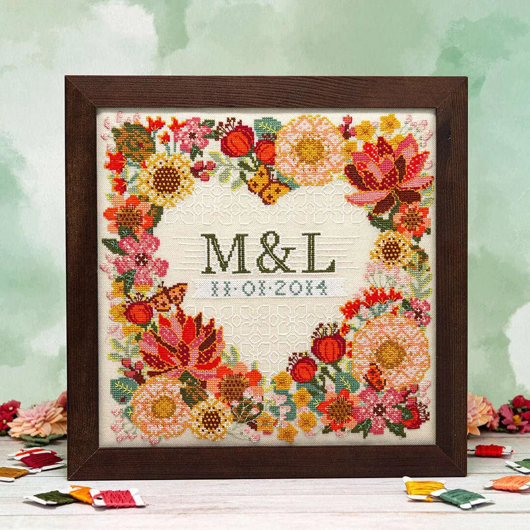 Modern Botanical Wedding Sampler