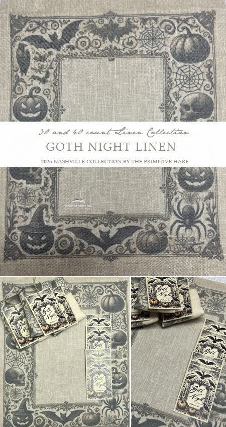 Goth Night linen