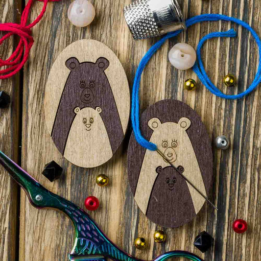 Double Sided Needle Holder - Bears