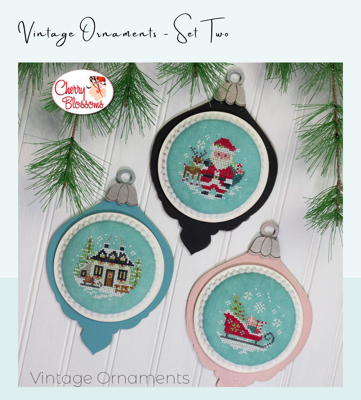 Vintage Ornaments - Set Two