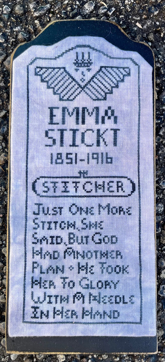 Tombstone # 2 - Emma Stickt