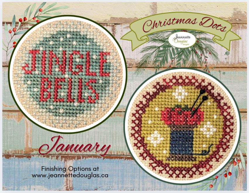 January - Christmas Dot Series