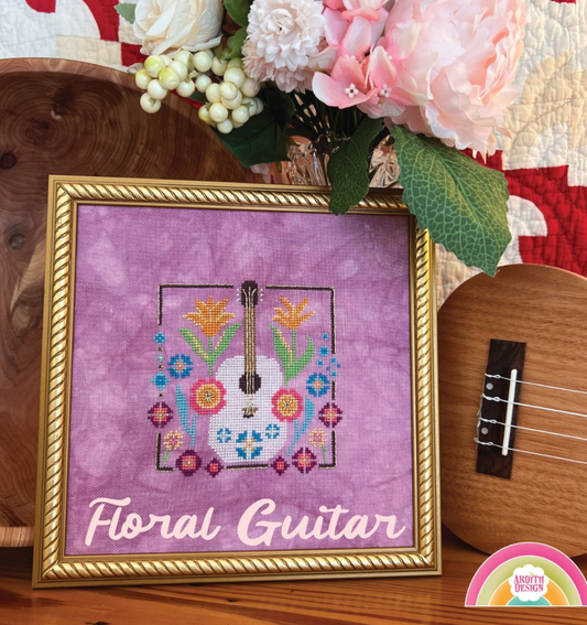 Floral Guitar